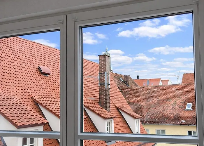 Appartement Schee Panorama - Ideal Fuer Gruppen Und Familien Nördlingen