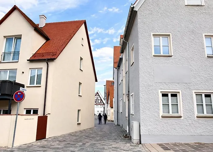 Appartement Schee Panorama - Ideal Fuer Gruppen Und Familien Nördlingen